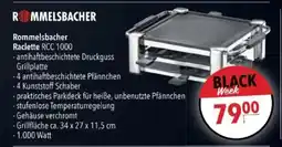Citti Rommelsbacher Raclette RCC 1000 tilbud