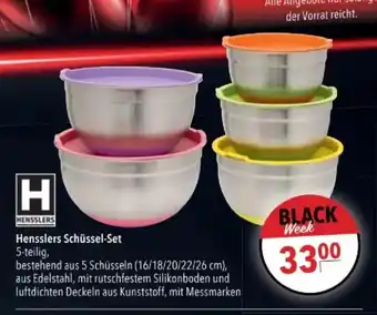 Citti Hensslers Schüssel-Set tilbud