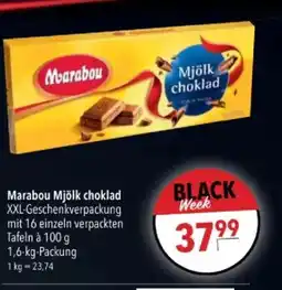 Citti Marabou Mjölk choklad XXL tilbud