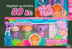Hi five Neglelak og stickers, DKK 50 tilbud