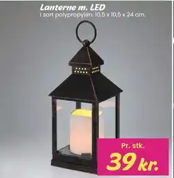 Hi five Lanterne m. LED, DKK 39 tilbud