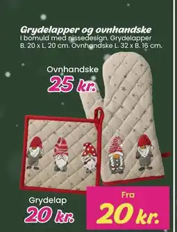 Hi five Grydelapper og ovnhandske tilbud