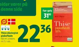 Coop 365 Thise økologisk piskefløde tilbud