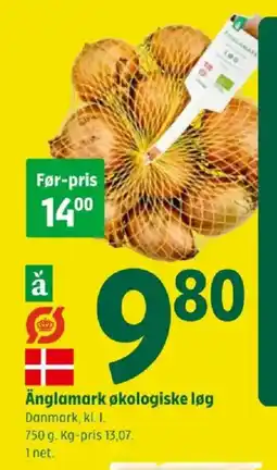Coop 365 Änglamark økologiske løg tilbud