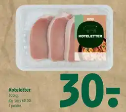 Coop 365 Koteletter tilbud