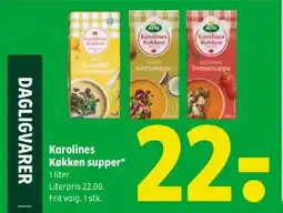 Coop 365 Karolines Køkken supper tilbud