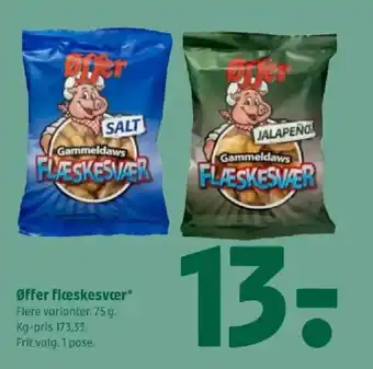 Coop 365 Øffer flæskesvær tilbud