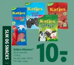 Coop 365 Katjes slikposer tilbud