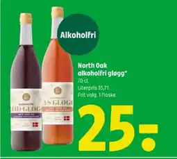 Coop 365 North Oak alkoholfri gløgg tilbud