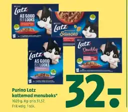 Coop 365 Purina Latz kattemad menuboks tilbud