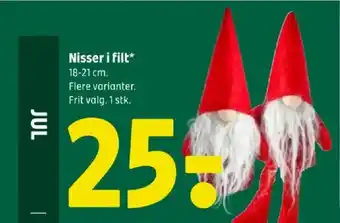 Coop 365 Nisser i filt tilbud