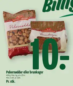 Min Købmand Pebernødder eller brunkager tilbud