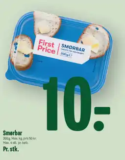 Min Købmand First Price Smørbar tilbud