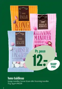 Min Købmand Toms Guldknas tilbud