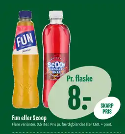 Min Købmand Fun eller Scoop tilbud