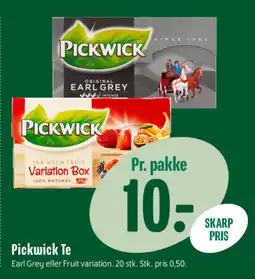 Min Købmand Pickwick Te tilbud