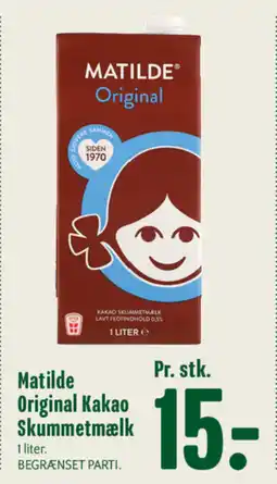 Min Købmand Matilde Original Kakao Skummetmælk tilbud