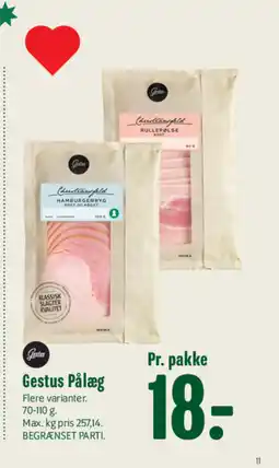 Min Købmand Gestus Pålæg tilbud