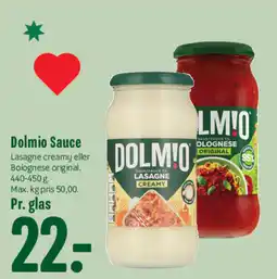 Min Købmand Dolmio Sauce tilbud