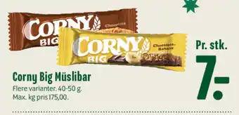 Min Købmand Corny Big Müslibar tilbud
