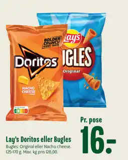 Min Købmand Lay's Doritos eller Bugles tilbud