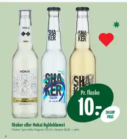 Min Købmand Shaker eller Mokaï Hyldeblomst tilbud