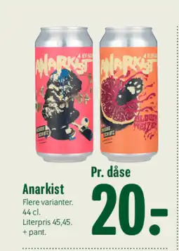 Min Købmand Anarkist tilbud