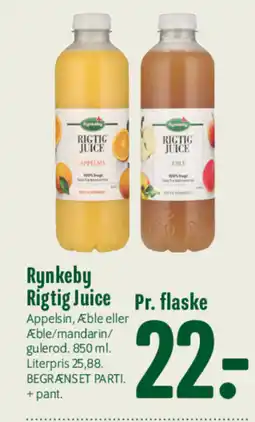 Min Købmand Rynkeby Rigtig Juice tilbud