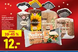 Lidl KOHBERG Rugbrød, madbrød eller cafésandwich tilbud