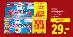Lidl ACTIMEL Drikkeyoghurt tilbud