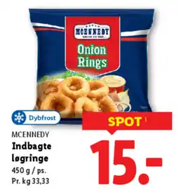 Lidl MCENNEDY Indbagte løgringe tilbud