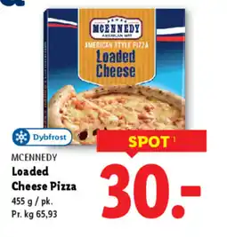 Lidl MCENNEDY Loaded Cheese Pizza tilbud