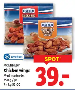 Lidl MCENNEDY Chicken wings tilbud