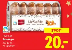 Lidl FAVORINA Julekager tilbud
