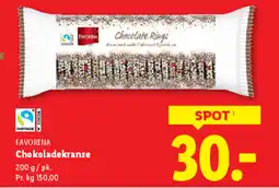 Lidl FAVORINA Chokoladekranse tilbud
