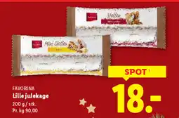 Lidl FAVORINA Lille julekage tilbud