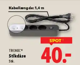 Lidl TRONIC® Stikdåse tilbud