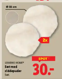 Lidl LIVARNO HOME® Sæt med siddepuder tilbud