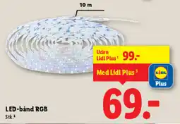Lidl LED-bånd RGB tilbud