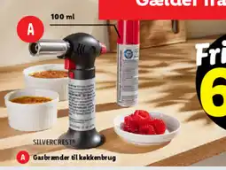 Lidl SILVERCREST® Gasbrænder til køkkenbrug tilbud