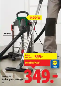 Lidl PARKSIDE® Våd- og tørstøvsuger tilbud