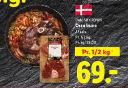 Lidl DANISH CROWN Osso buco tilbud