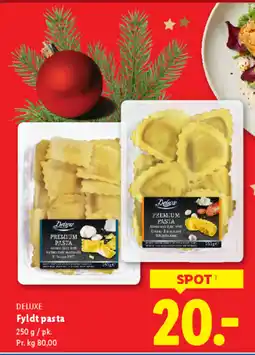 Lidl DELUXE Fyldt pasta tilbud