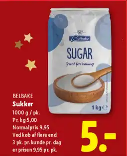 Lidl BELBAKE Sukker tilbud