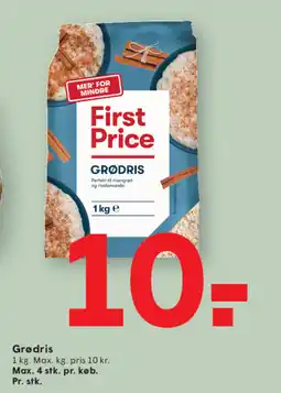 SPAR First Price Grødris tilbud