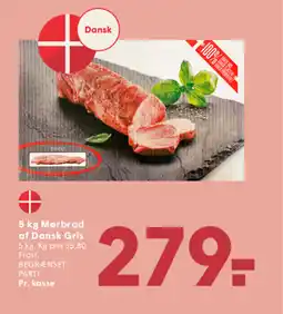 SPAR Mørbrad af Dansk Gris tilbud