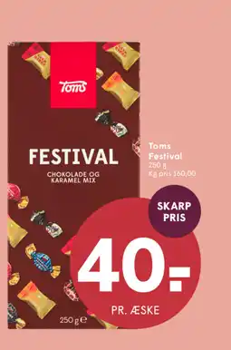 SPAR Toms Festival tilbud