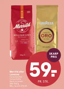 SPAR Merrild eller Lavazza tilbud