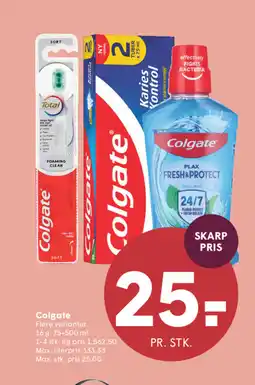 SPAR Colgate tilbud