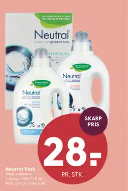 SPAR Neutral Vask tilbud